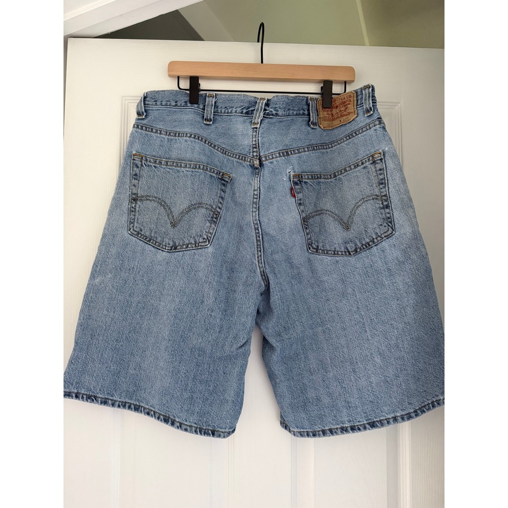 Levis'‎ Mens Denim Vintage Shorts Dad Retro 90s Distressed
